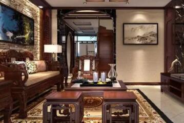 牡丹中式客厅设计有哪些讲究呢